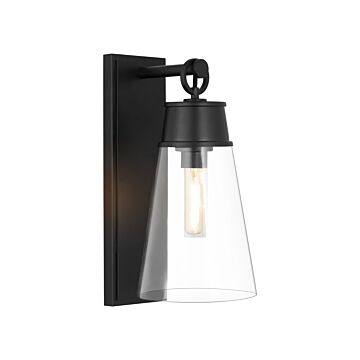 Z-Lite Wentworth 1-Light Wall Sconce In Matte Black