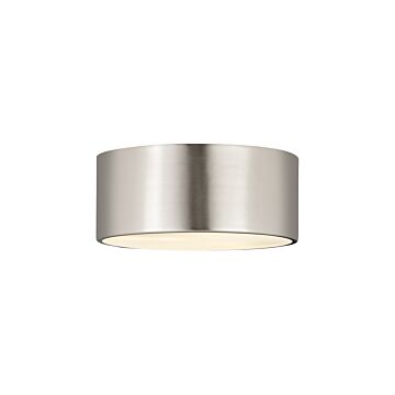 Z-Lite Harley 2-Light Flush Mount Ceiling Light In Brushed Nickel