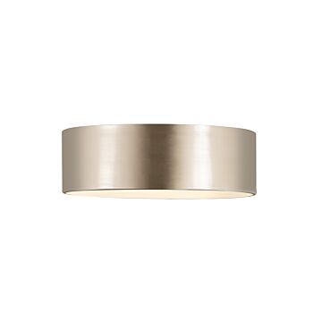 Z-Lite Harley 3-Light Flush Mount Ceiling Light In Brushed Nickel