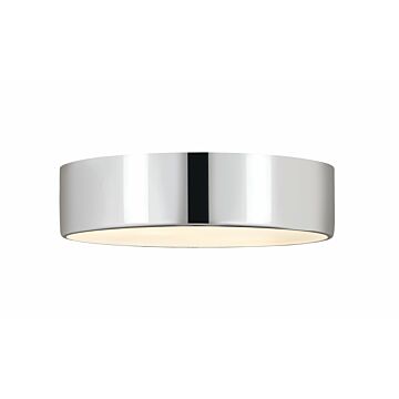 Z-Lite Harley 4-Light Flush Mount Ceiling Light In Chrome