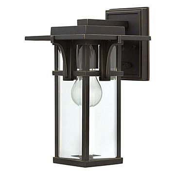 Hinkley Manhattan 1-Light Outdoor Light In Oil Rubbed Bronze