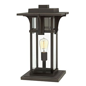 Hinkley Manhattan 1-Light Outdoor Light In Oil Rubbed Bronze