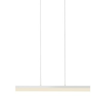 Stiletto LED Pendant in Satin White by Sonneman