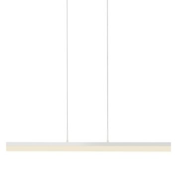 Stiletto LED Pendant in Satin White by Sonneman