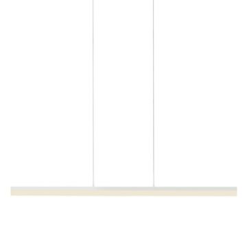 Stiletto LED Pendant in Satin White by Sonneman
