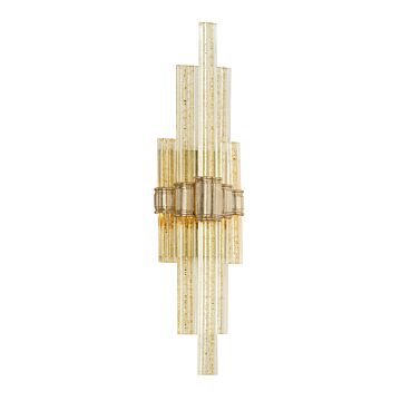 Corbett Viola Wall Sconce in Gold Leaf