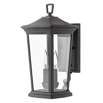 Hinkley Bromley 2-Light Outdoor Light In Museum Black