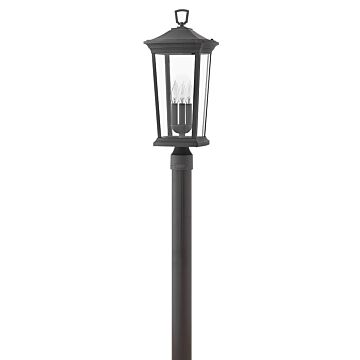 Hinkley Bromley 3-Light Outdoor Light In Museum Black