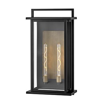 Hinkley Langston 2-Light Outdoor Light In Black