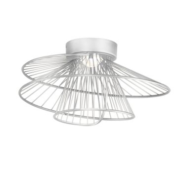 Zeta LED Flush Mount in Matte White by Maxim