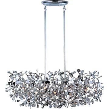 Comet LED Pendant in Polished Chrome by Maxim