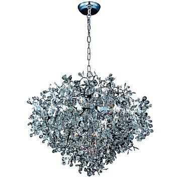 Comet LED Pendant in Polished Chrome by Maxim