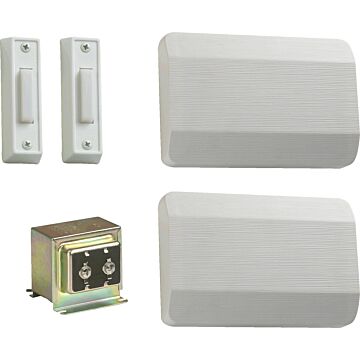 Door Chime Series Door Chime in White by Quorum