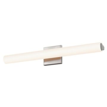 Tubo Slim LED LED Bath Bar in Satin Nickel by Sonneman