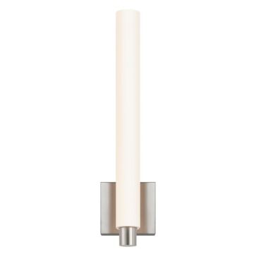 Tubo Slim LED LED Wall Sconce in Satin Nickel by Sonneman