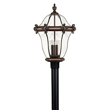 Hinkley San Clemente 3-Light Outdoor Light In Copper Bronze