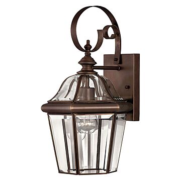 Hinkley Augusta 1-Light Outdoor Light In Copper Bronze