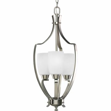 Wisten 3-Light Foyer Pendant in Brushed Nickel