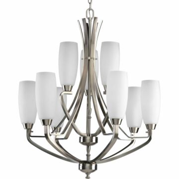 Wisten 9-Light Chandelier in Brushed Nickel