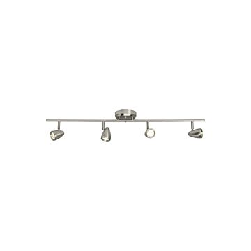 Sea Gull Talida 4 Light LED Track Lighting in Brushed Nickel