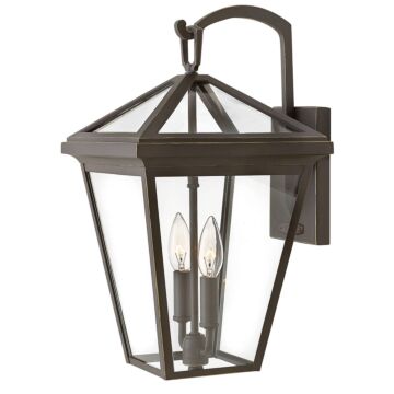 Hinkley Alford Place 2-Light Outdoor Light In Oil Rubbed Bronze