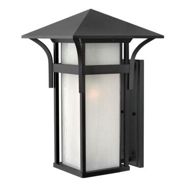 Hinkley Harbor 1-Light Outdoor Light In Satin Black