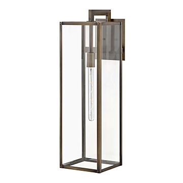 Hinkley Max 1-Light Outdoor Light In Burnished Bronze