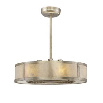 Savoy House Vireo 6 Light Fan D'Lier in Silver Dust