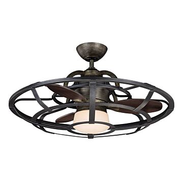 Savoy House Alsace LED Fan D'Lier in Reclaimed Wood