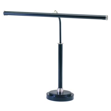 Piano Desk LED Piano Lamp in Black Satin Nickel by House of Troy