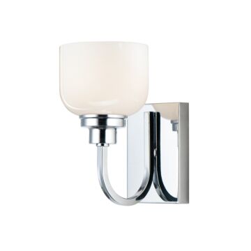 Swale One Light Bath Vanity in Polished Chrome by Maxim