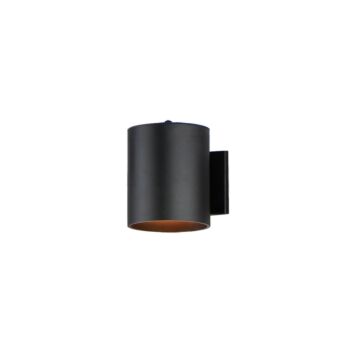 Outpost One Light Outdoor Wall Lantern in Black by Maxim