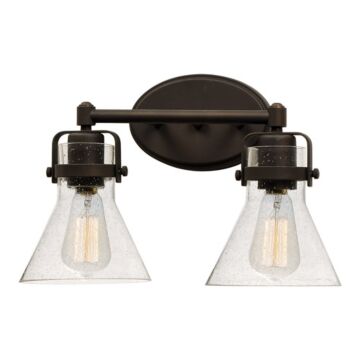Seafarer Two Light Bath Vanity in Oil Rubbed Bronze by Maxim