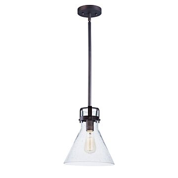 Seafarer One Light Pendant in Oil Rubbed Bronze by Maxim