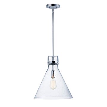 Seafarer One Light Pendant in Polished Chrome by Maxim