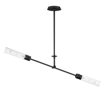 Equilibrium LED Pendant in Black by Maxim