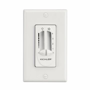 Accessory Fan 4 Speed Light Dimmer in White by Kichler