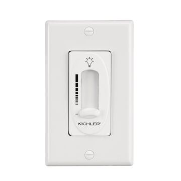 Accessory Fan Light Dimmer Control in White by Kichler