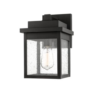 Belle Chasse One Light Outdoor Wall Bracket in Powder Coat Black by Millennium