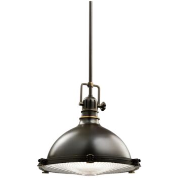Hatteras Bay One Light Pendant in Olde Bronze by Kichler