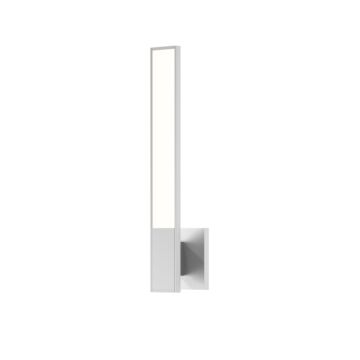 Planes LED Wall Sconce in Bright Satin Aluminum by Sonneman
