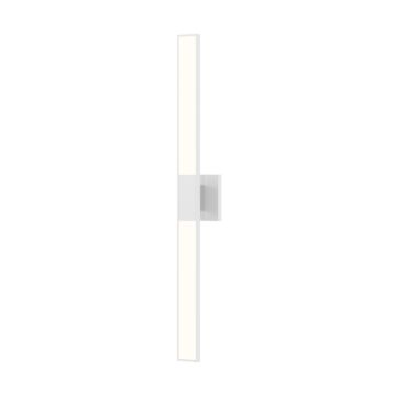 Planes LED Wall Sconce in Satin White by Sonneman