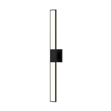 Planes LED Wall Sconce in Satin Black by Sonneman