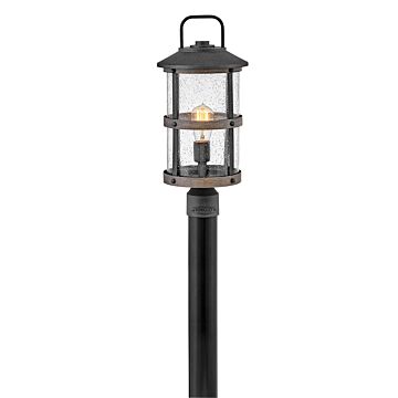 Hinkley Lakehouse 1-Light Outdoor Light In Aged Zinc