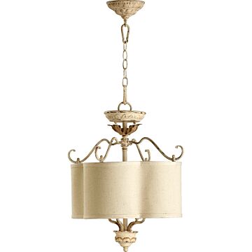 Salento Four Light Dual Mount in Persian White by Quorum International