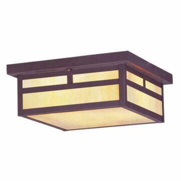 Montclair Mission 3-Light Outdoor Ceiling Mount in Bronze