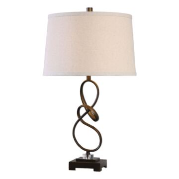 Tenley 1-Light Table Lamp in Oil Rubbed Bronze