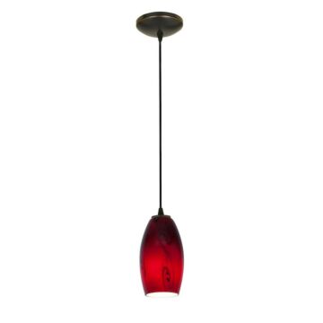Merlot One Light Pendant in Oil Rubbed Bronze by Access