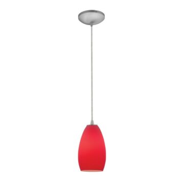 Champagne LED Pendant in Brushed Steel by Access