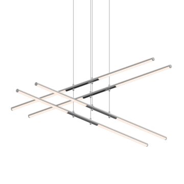 Tik Tak LED Pendant in Polished Chrome by Sonneman